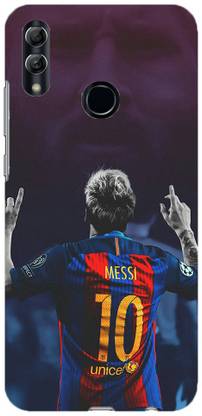 NDCOM Back Cover for Huawei Honor 10 Lite Lionel Messi Football Printed