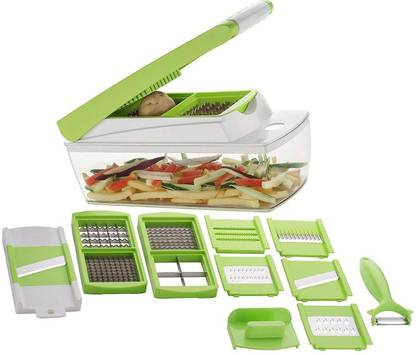 ARC Vegetable Multi Chopper - 11 in 1 Slicer & Dicer Grater Kitchen Tool Set