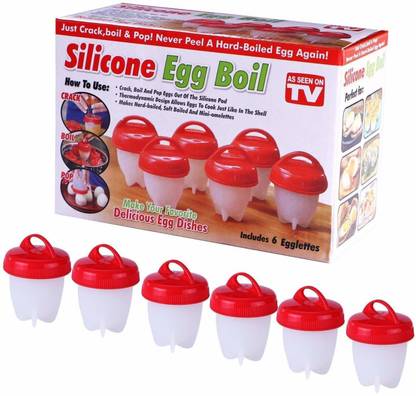 PHDstore Egg Boil Cup Egglettes Egg Cooker Hard Boiled Eggs Without Egg Cooking Tool Egg Cooker