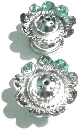 dannu Agarbatti stand silver color ( set of 4 ) Steel Incense Holder