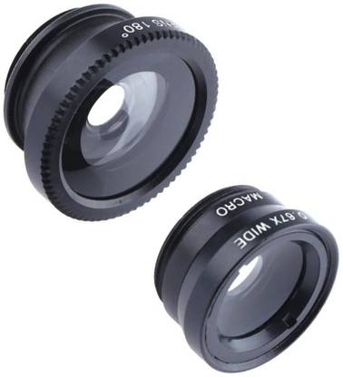 AMUSING 0.67X Zoom Wide Angle Lens + 10X Micro Lens + 180 degree Fish-Eye Lens Best Mobile Phone Lens