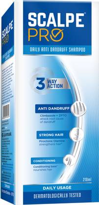 Scalpe Pro Daily Anti Dandruff Shampoo