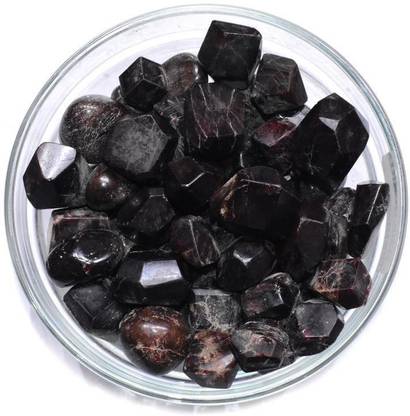 Healings4u Garnet Polished Crystal Stone 6 Pieces Natural Chakra Balancing Crystal Healing Stone Polished Asymmetrical Crystal Pebbles