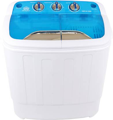 DMR 3.6 kg Semi Automatic Top Load Washing Machine White, Blue
