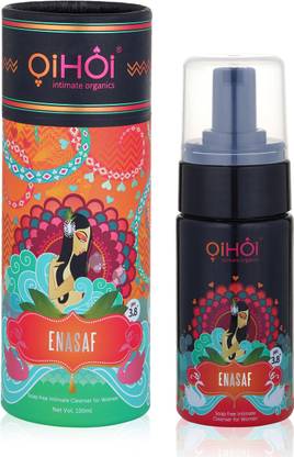 OiHOi ENASAF Organic Intimate Hygiene Wash For Women -100ml Intimate Foam