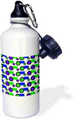 3dRose Cute Tractor Print - GreSports Water Bottle 600 ml Bottle
