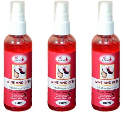I TOUCH WINE AND BEER FACE WASH PACK OF 4 Face Wash