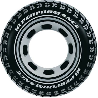 VW Giant Tire Tube For Kid 36?(91cm) diameter , 9ga (0.23mm) vinyl Swim Floatation Belt