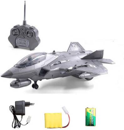 IndusBay RC Remote Control F22 Raptor Fighter Jet Plane