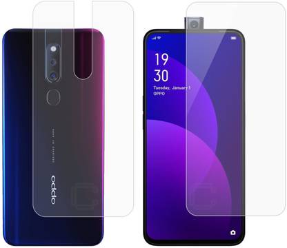 केस क्रेएशन फ्रंट और बैक स्क्रीन गार्ड OPPO F11 Pro, OPPO K3, Realme X के लिए