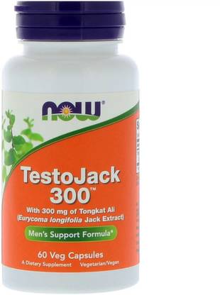 Now Foods TestoJack 300 mg 60 Veg Capsules