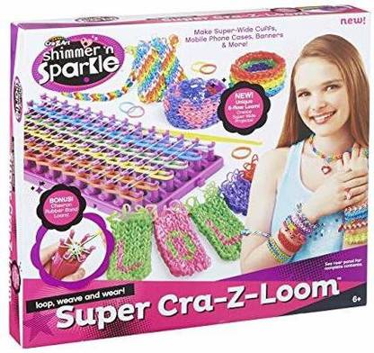 Cra-Z-Art Cra-Z-Loom Super Cra-Z-Loom W New Neon Bands