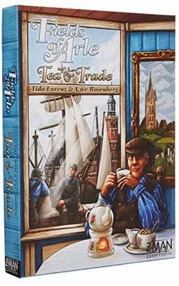 Z-Man Games Fields Of Arle: Tea & Trade Strategy & War Board Game
