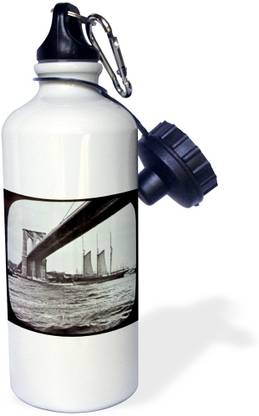 3dRose 600 ml Steel Bottle