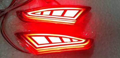 CARMART XUV 500 Rear Bumper Led Reflector Normal and Brake both Car Reflector Light