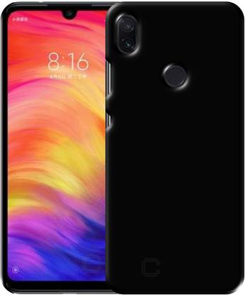 Case Designer Back Cover for Xiaomi Redmi Note 7 Case Matte Rubberised Finish Hard Back Cover 360 Protection