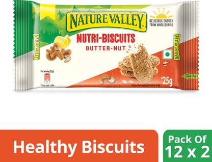 Nature Valley Nutri Biscuits Butter Nut Multi Grain Biscuit