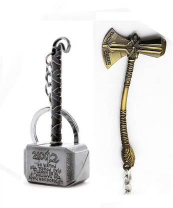 anaya pop Avengers New End Of Game Movie Golden -Thor Stormbreaker Key Chain