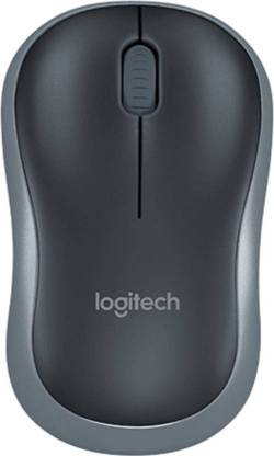 Logitech M185-Grey Wired Ambidextrous Optical  Gaming Mouse