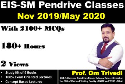 EIS SM Classes With MCQs For Nov. 2019/May 2020 By Prof. Om Trivedi