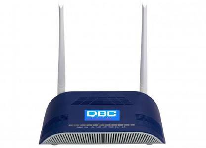 DBC TECHNOLOGY DBC Technologies Dual Mode FTTH GPON EPON ONU 1GE Wireless Router 2.4 GHz 300 Mbps Wifi Speed Dual Band External Antenna Ethernet (Cable Broadband)