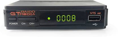 Daido Gtmedia V7S Freesat DVB S2 Full HD Set Top Box Media Streaming Device