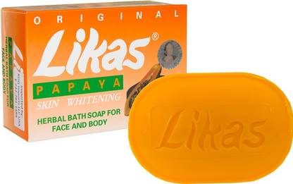 Likas Papaya Soap for Skin Whitening / Fairness Soap (135 g)