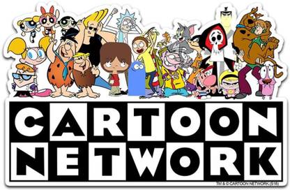Fandom Realm 10 cm Cartoon Network Characters Self Adhesive Sticker
