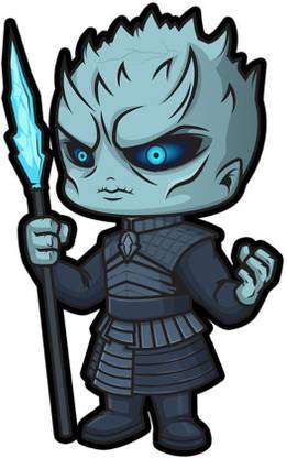 Fandom Realm 10 cm The Night King Self Adhesive Sticker
