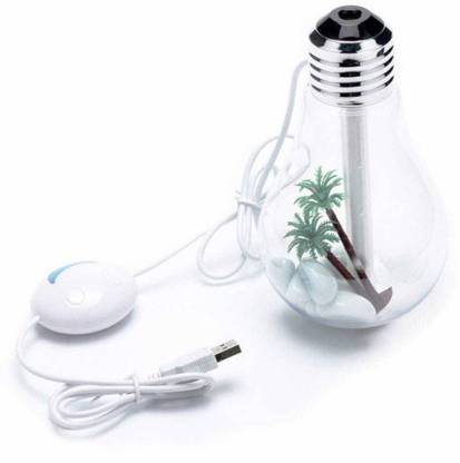 Wishing Bottle Air Humidifier 7 Color Change LED Night Light Air Purifier Mister