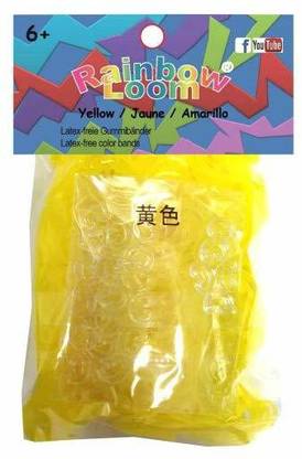 Rainbow Loom Twistz Bandz RefillJelly Yellow