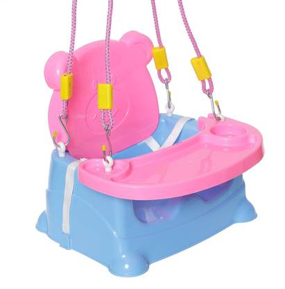 Honey bee 5 In 1 Multipurpose Booster Baby Chair Feeding Chair Swings