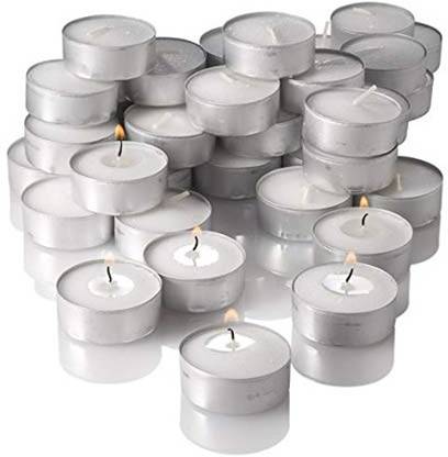 TGB WAX TEA LIGHT CANDLE ( DIYA CANDLE ) ( PACK OF 50 ) Candle