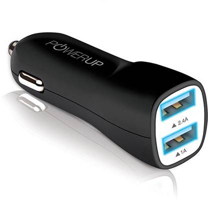 पॉवर उप 12 W टर्बो कार चार्जर