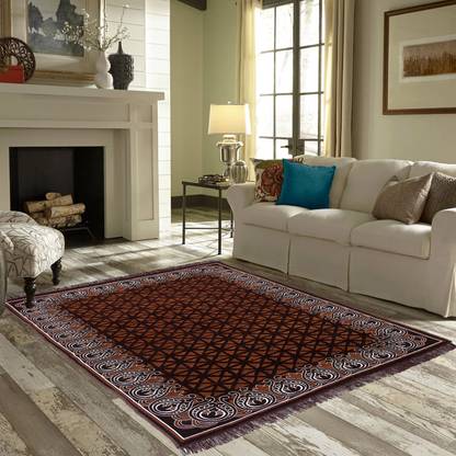 Zesture Brown Chenille Carpet