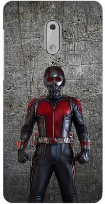 NDCOM Back Cover for Nokia 3.1 Avengers End Game Ant Man Dark Printed