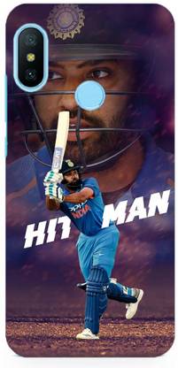 NDCOM Back Cover for Redmi Note 6 Pro Hitman Rohit Sharma Printed