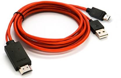 Cospex HDMI Cable 1 m latest Micro USB to HDMI Micro