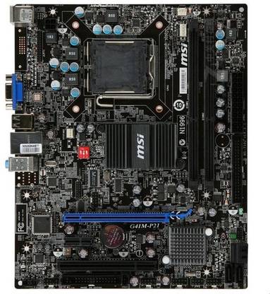 MSI Refurbished G41 DDR3 LGA 775Socket Micro-ATX Intel G41 Chipset DDR3 Motherboard for Desktop