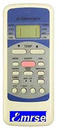 Emrse Compatible Split/Window Air Conditioner Remote ( AC 172) ONIDA Remote Controller