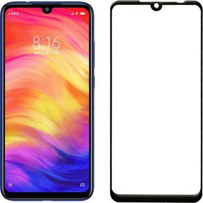 NKCASE Edge To Edge Tempered Glass for Mi Redmi Note 7, Mi Redmi Note 7 Pro, Mi Redmi Note 7S