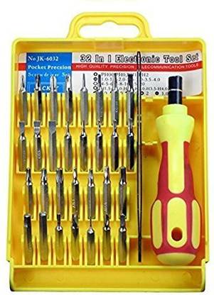 SLAMPZ SLAMPZ(S LIGHTS) 33-In-1 Screwdriver Tool Kit For Mobiles, PDA, Laptop Ratchet Screwdriver Set