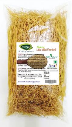 THANJAI NATURAL Little Millets Semiya 1kg Pure Home Vermicelli 1000 g