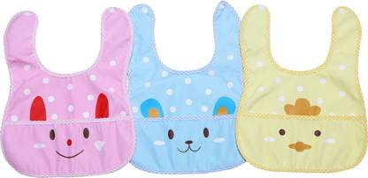 Cadillac KIDS PREMIUM SUPER SOFT AND WELL ABSORBENT BIBS PACK OF 3