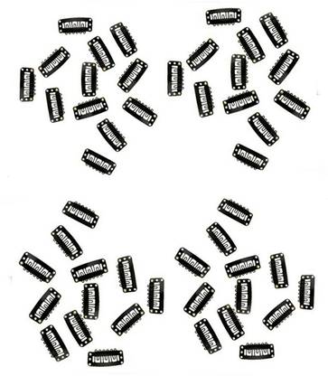 Alizz 48pcs tic tac snap clips for hair extensions amd wigs Tic Tac Clip