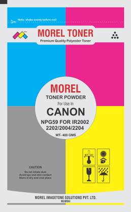 MOREL NPG59Toner Powder for use in Canon Image Runner 2002 / 2202 Photocopier Black Ink Toner