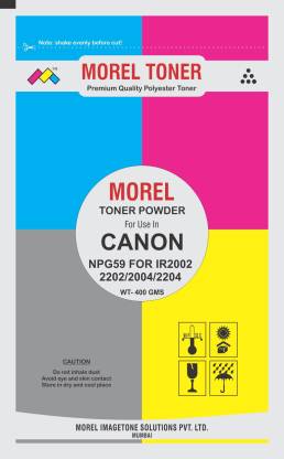 MOREL NPG59Toner Powder for use in Canon Image Runner 2002 / 2202 Photocopier Black Ink Toner