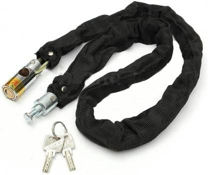 FASTPED Bike Motorcycle Bicycle High & Heavy Quality Helmet Lock & Chain Lock 80Cm Cycle Lock