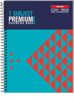 LUXOR Exercise Notebook-pyramid B5 Notebook Ruled 180 Pages