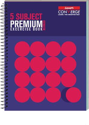 LUXOR Exercise Notebook-Standout B5 Notebook Ruled 250 Pages